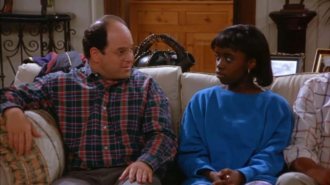 In 'Seinfeld,' George Watches A Movie On The Couch With The Random Family That Rented It