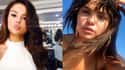 Selena Gomez on Random Pop Stars With And Without Makeup