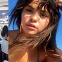 Selena Gomez on Random Pop Stars With And Without Makeup