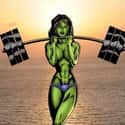 She-Hulk on Random Best Comic Book Superheroes