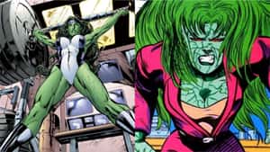 She-Hulk and Adrenazon