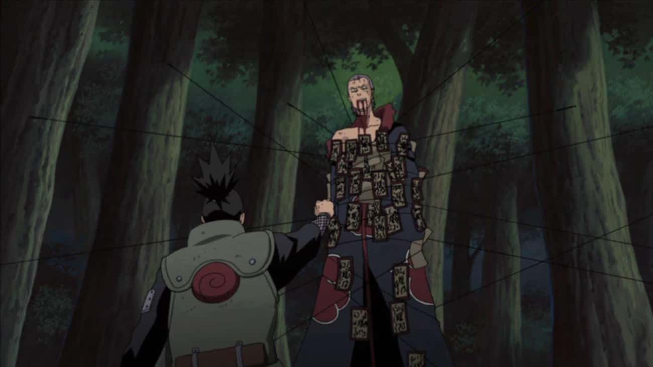 Shikamaru Destroys Hidan And Avenges Asuma In 'Naruto Shippuden'