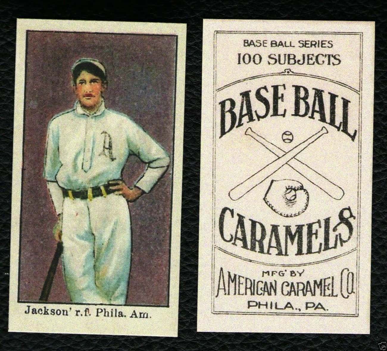 1909 'Shoeless' Joe Jackson (American Caramel, E90-1) 