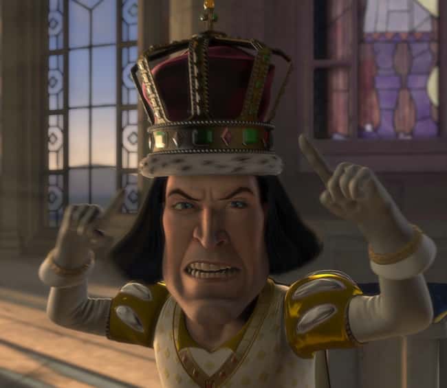 Lord Faruaad in Shrek Movies