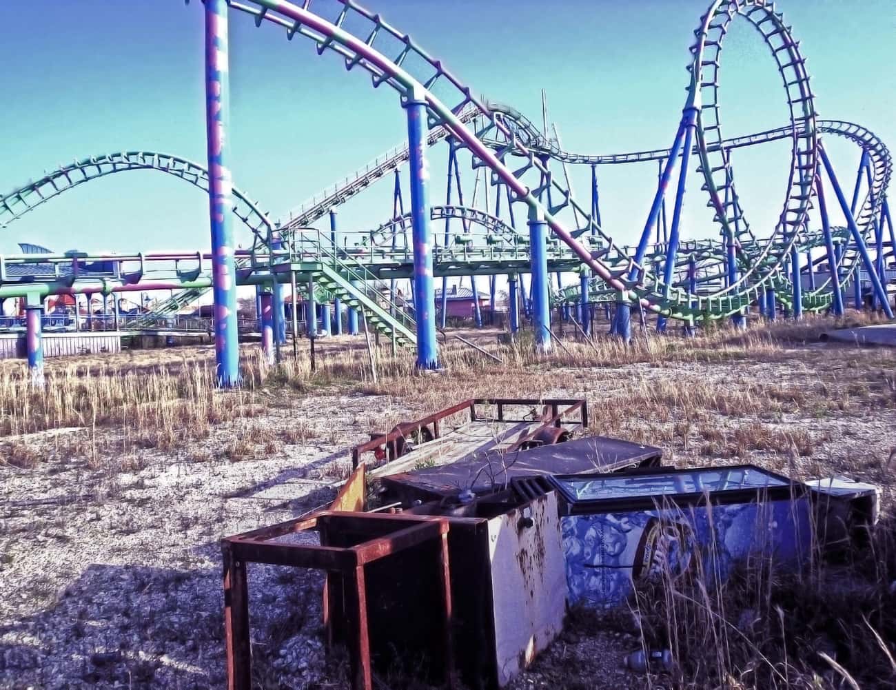 Children's Laughter Is Heard At The Abandoned Six Flags New Orleans