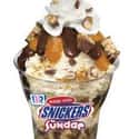 Snickers on Random Most Delicious Ice Cream Flavors