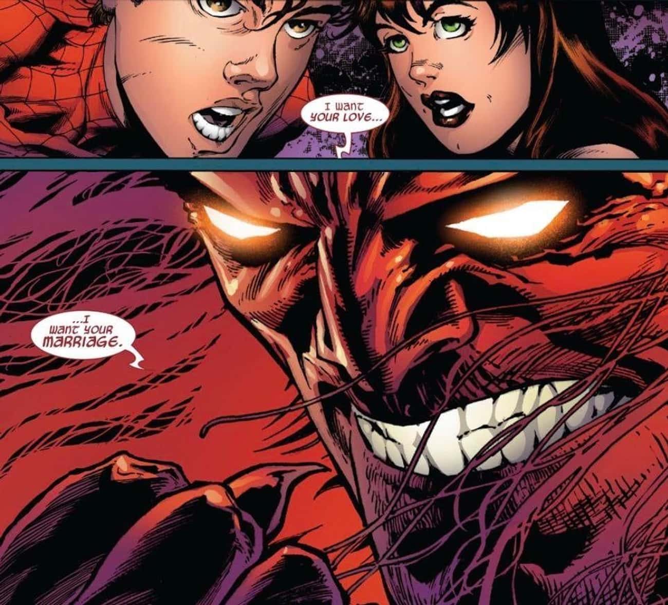Spider-Man Sold His Marriage To Mephisto To Regain His Secret Identity (And His Aunt)
