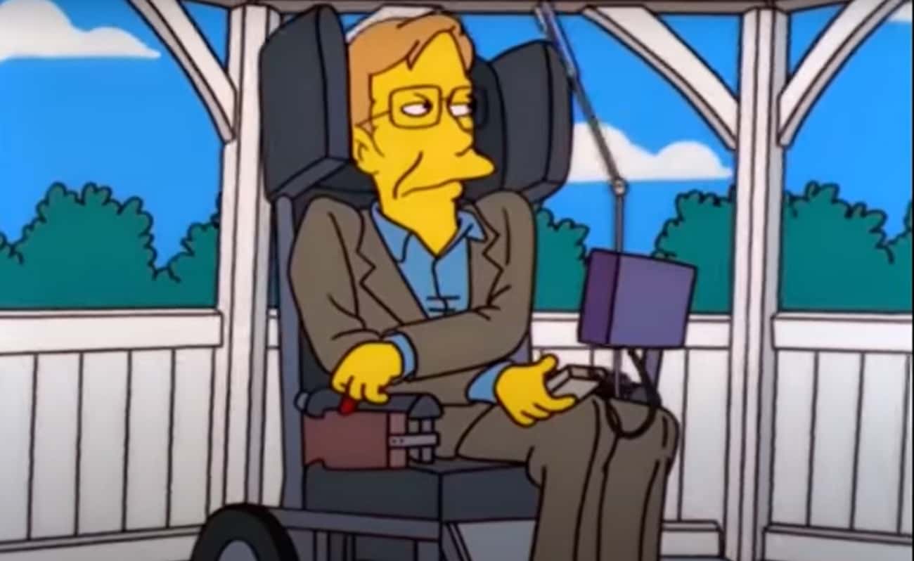 Stephen Hawking Told The Writers Of 'The Simpsons' That Everything Was Fair Game - Except For One Small Request