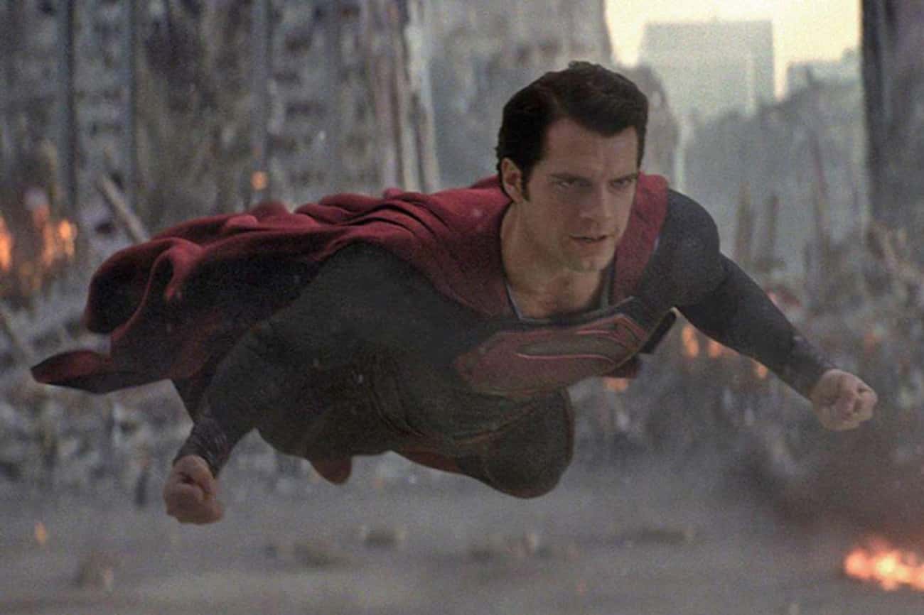 Superman Flies By Manipulating The Weaker Gravity On Earth
