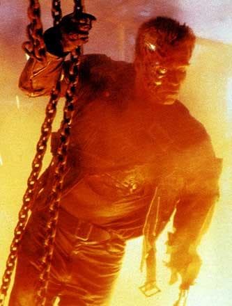 Терминатор 2 большой палец. Терминатор концовка. Терминатор концовка. Терминатор из провинции. Терминатор 2 судный день концовка.