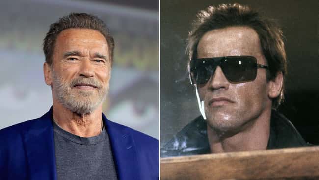 Arnold Schwarzenegger as the Terminator