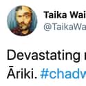 Taika Waititi on Random 'Black Panther' Cast And Marvel Family Pay Tribute To Chadwick Boseman