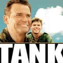 James Garner, James Cromwell, Shirley Jones   Tank is a 1984 comedy, drama, and action movie starring James Garner, Jenilee Harrison, and C. Thomas Howell. The film was written by Dan Gordon and directed by Marvin J. Chomsky.