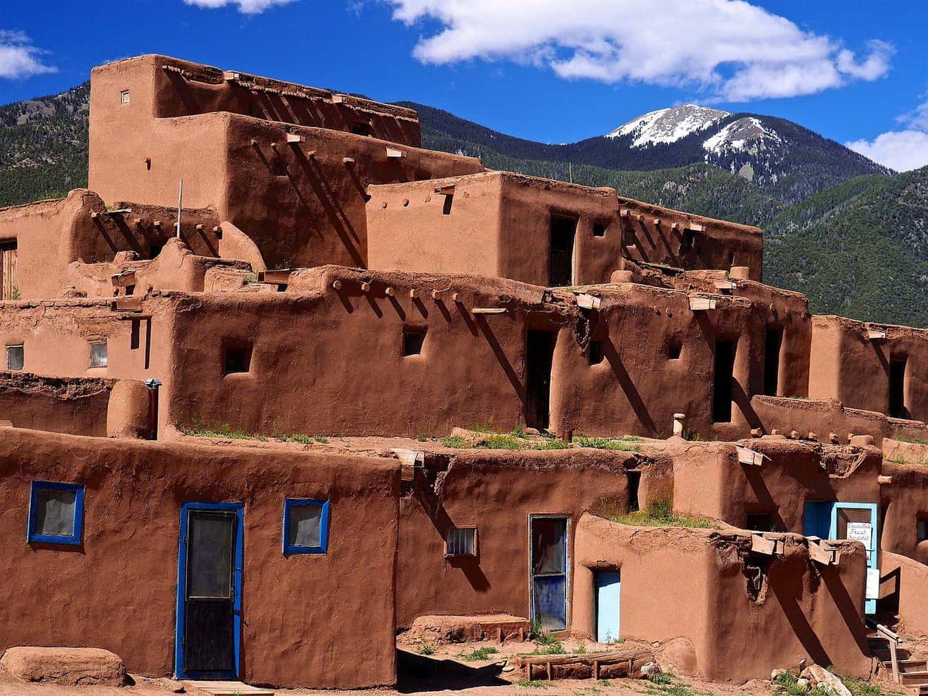 Taos Pueblo, North Of Taos, NM (c. 1000-1450)