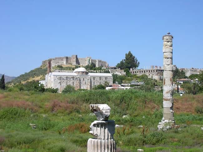 Temple of Artemis is listed (or ranked) 5 on the                list How Famous Monuments Got Ruined