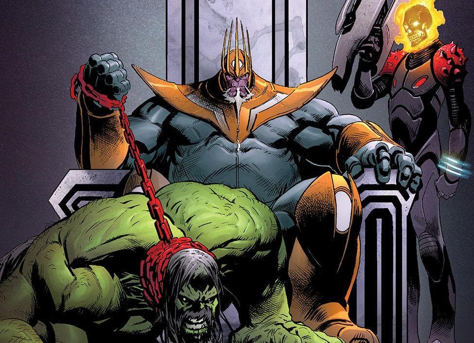 Thanos Wipes Out All His Enemies And Makes The Hulk His Pet In 'Thanos Wins'