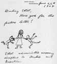 Theodore Roosevelt on Random Doodles From Oval Office: Presidential Drawings