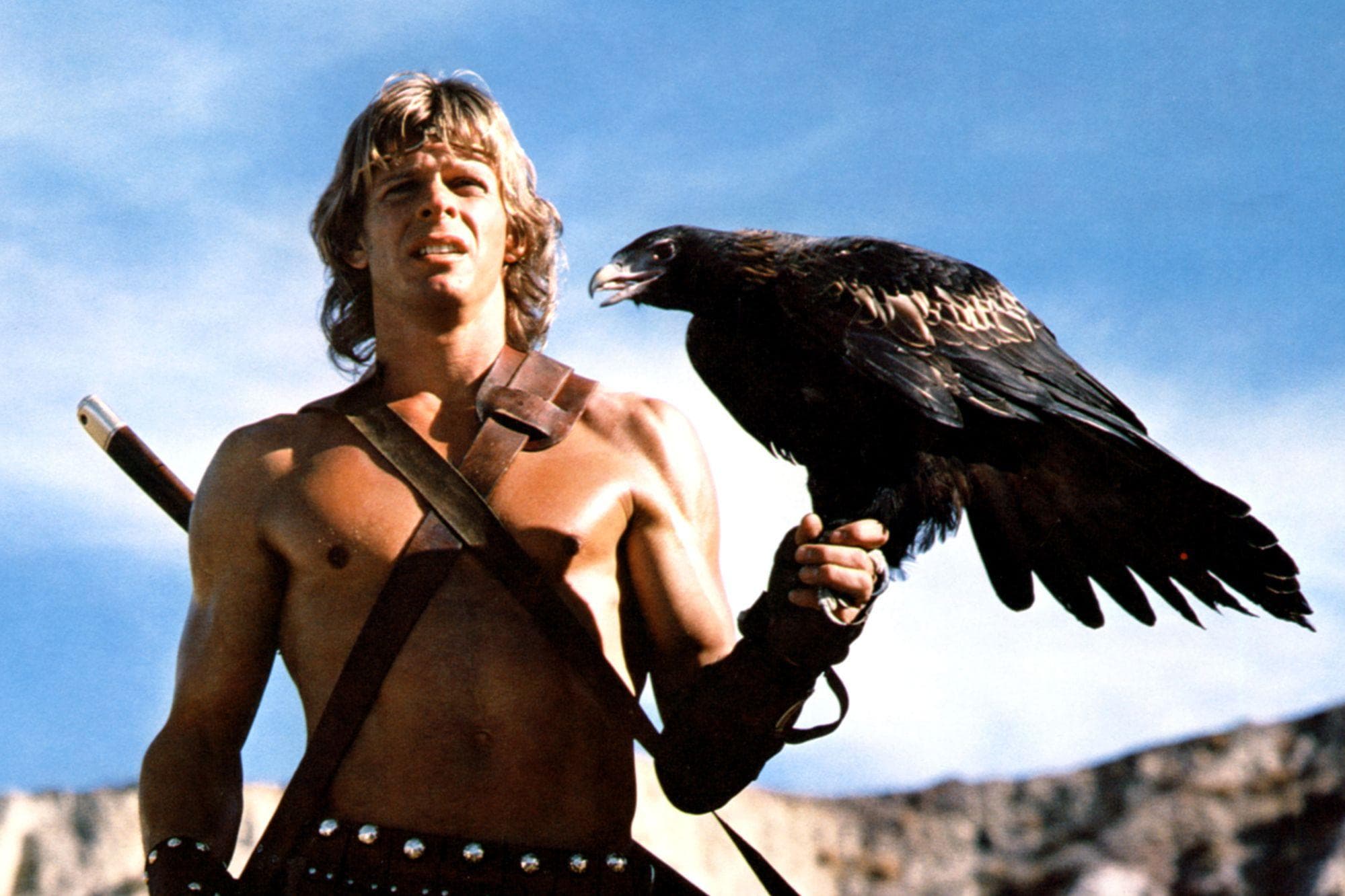 The ‘Beastmaster’ Eagle Wouldn’t Fly, So It Went Aloft In A Balloon First