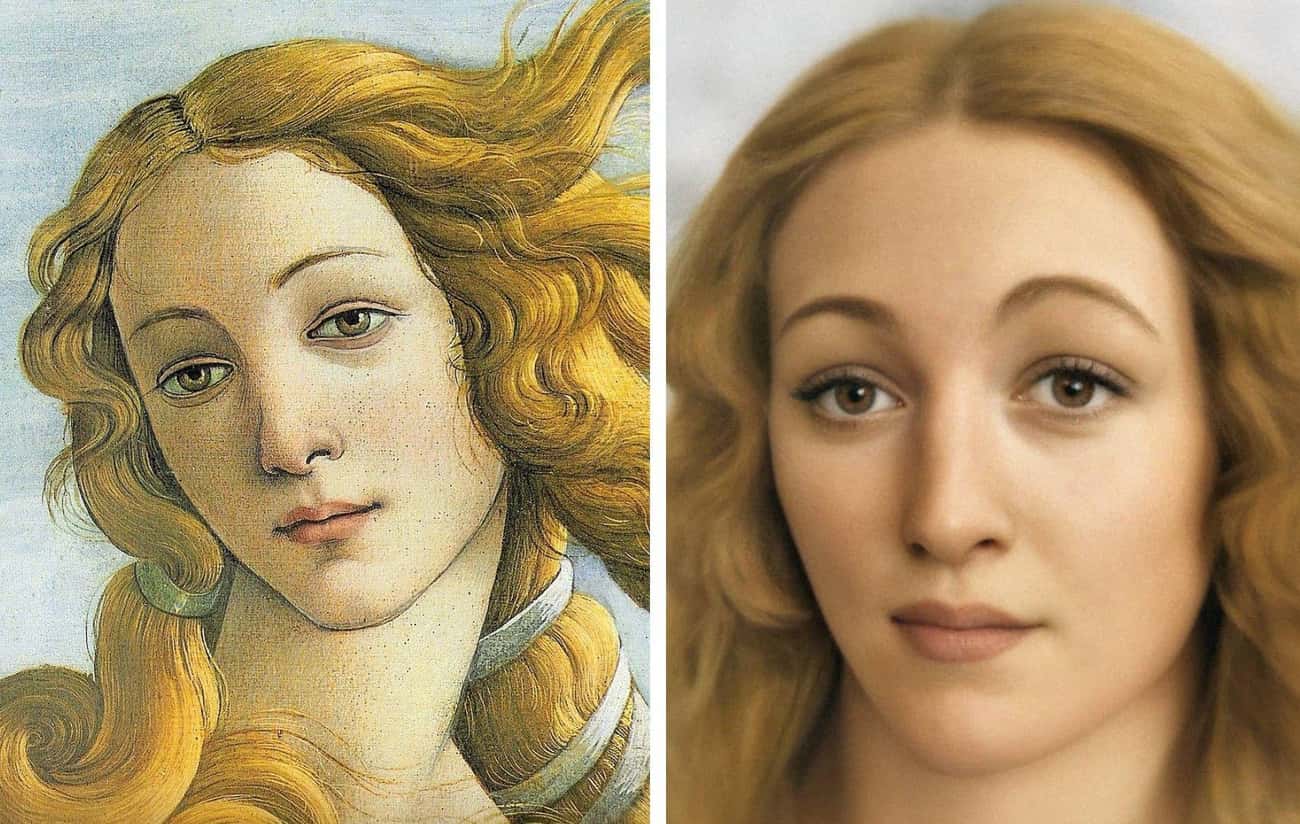 Venus, As Painted By Botticelli