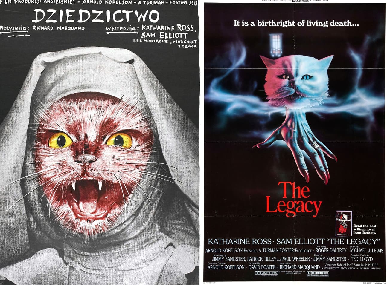 Polish Horror Movie Posters Vs. Their American Counterparts