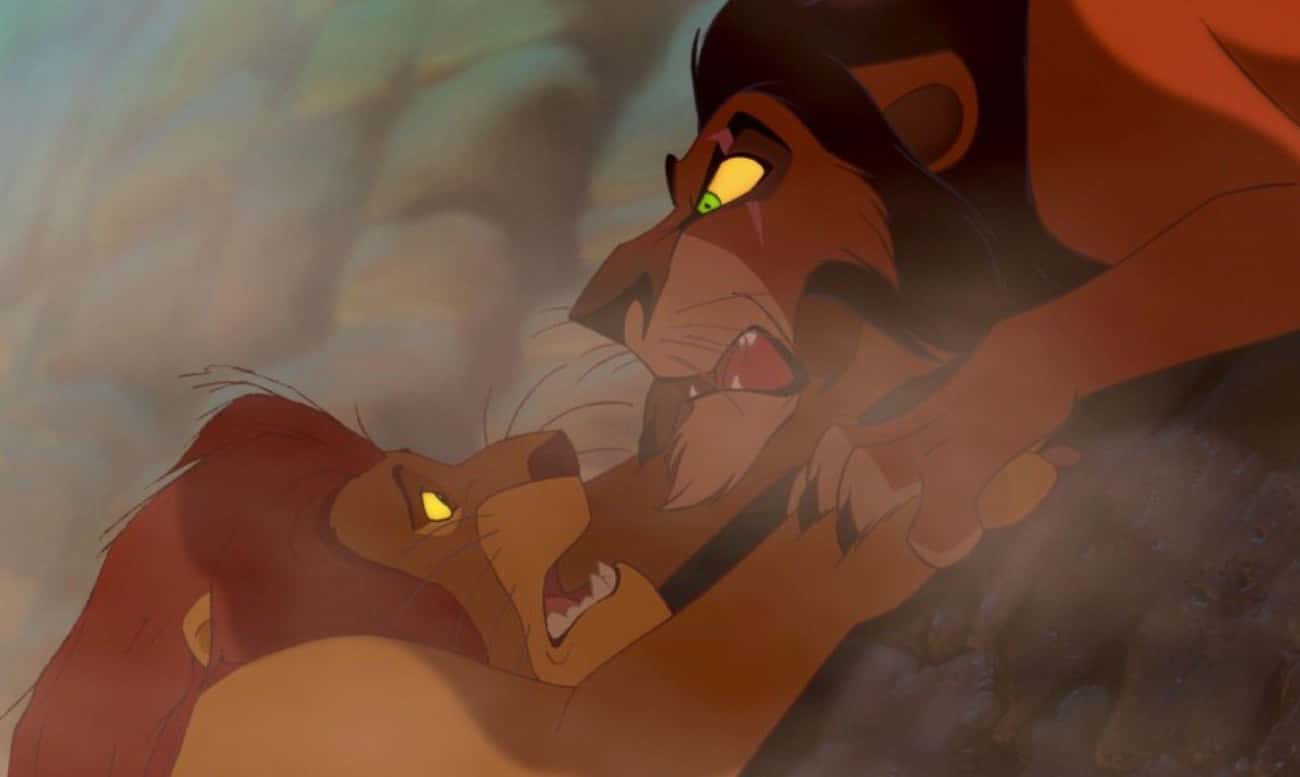 Mufasa And Scar In 'The Lion King'