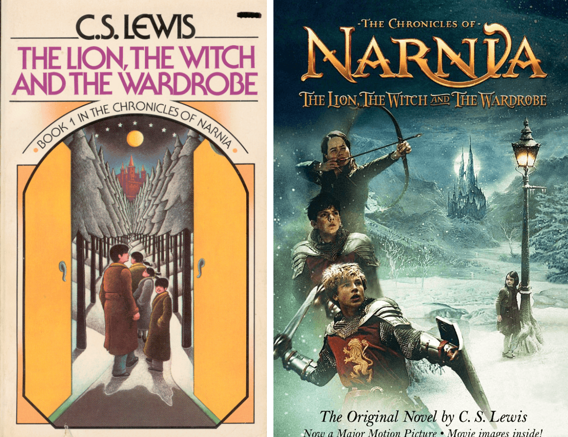 Original Book Covers And The Movie Poster Reissue Covers That