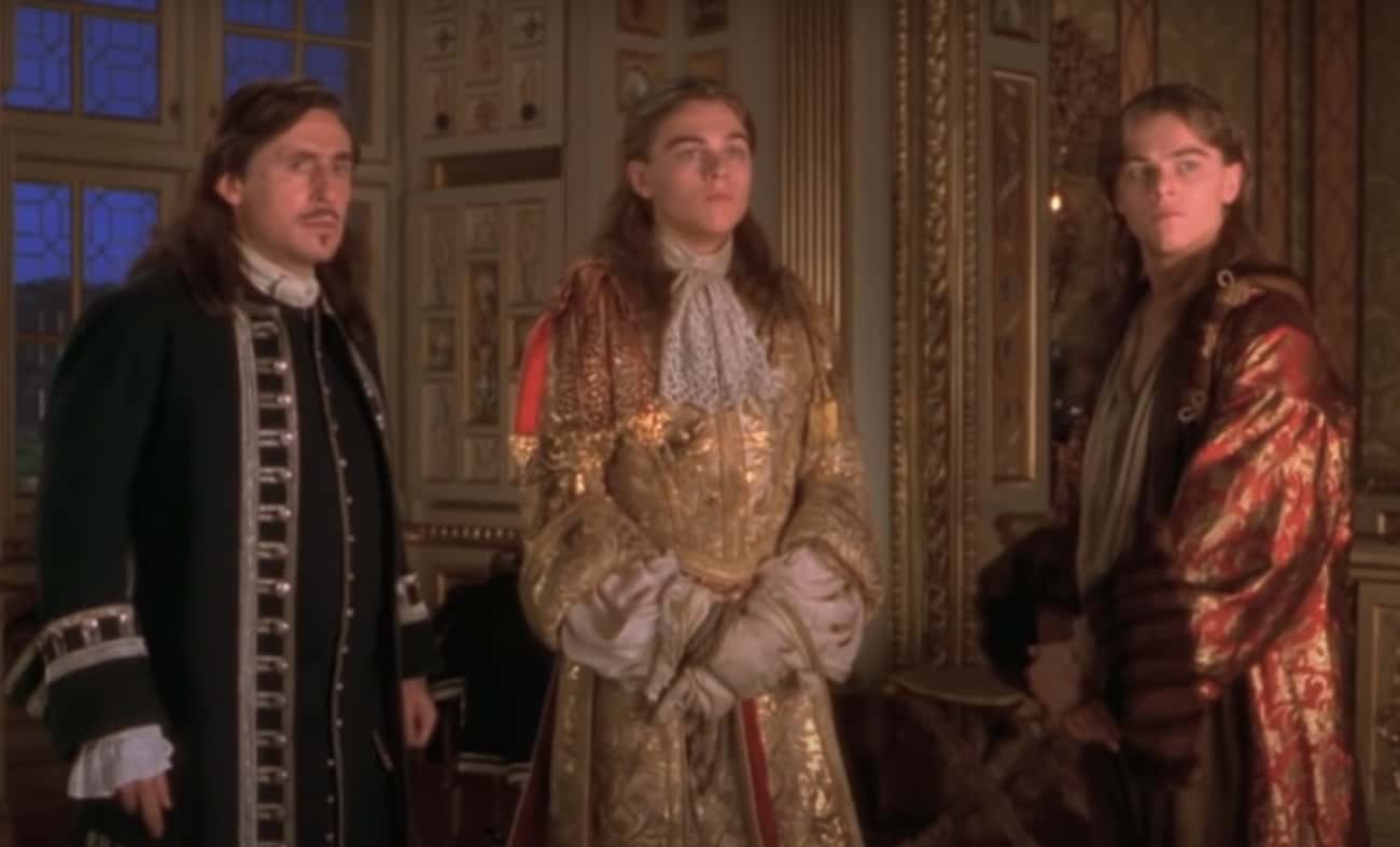 Philippe And King Louis XIV In 'The Man in the Iron Mask'
