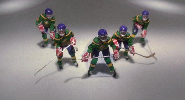 The Flying V From 'The Mighty Ducks' Is Awesome And Dumb