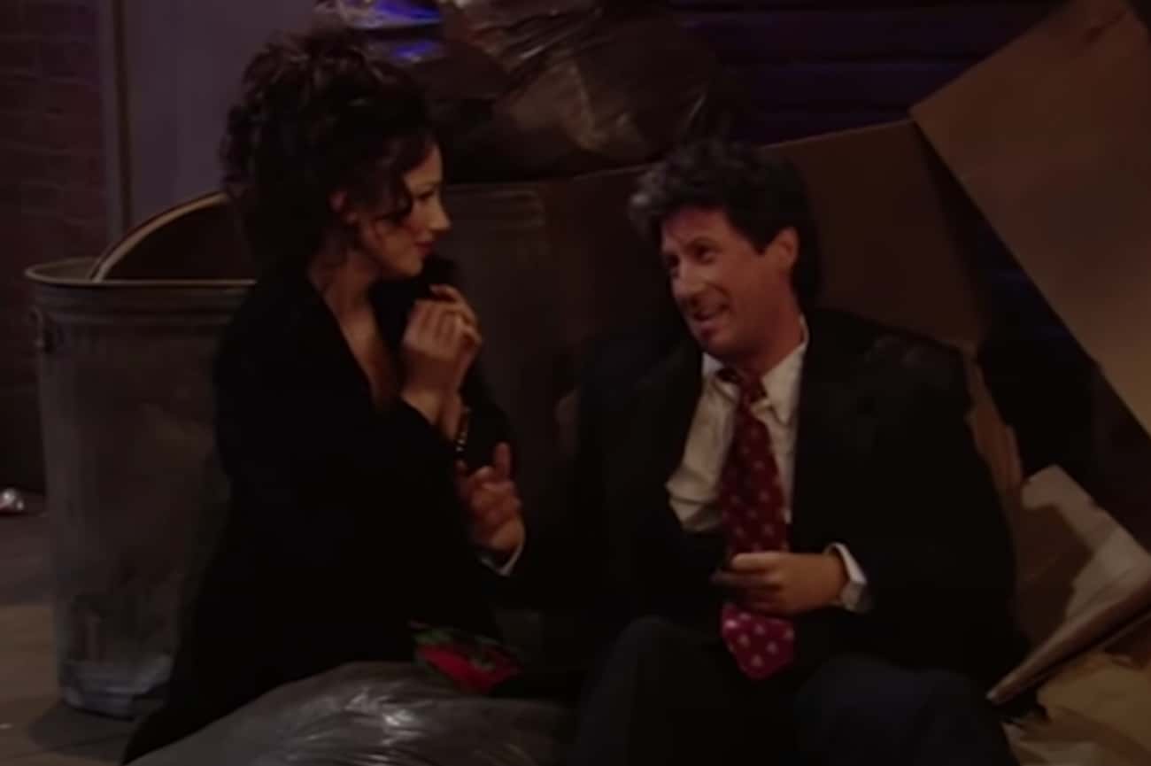 Maxwell Gets Mugged On His Way To Finally Propose To Fran On 'The Nanny'