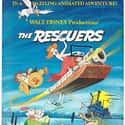 Bob Newhart, Eva Gabor, Geraldine Page   The Rescuers is a 1977 American animated adventure film produced by Walt Disney Productions and first released on June 22, 1977 by Buena Vista Distribution.