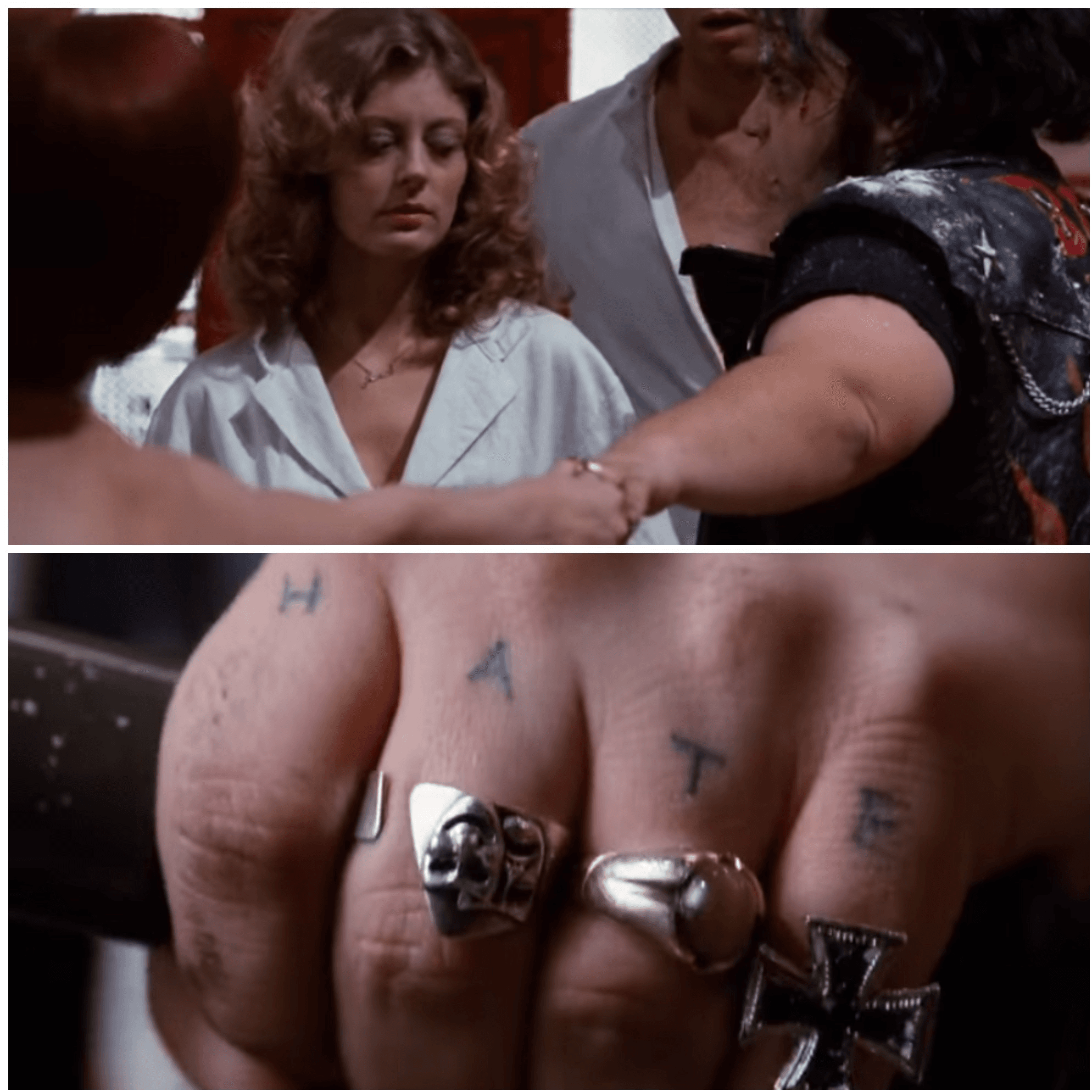 Eddie's Rings Fluctuate In 'The Rocky Horror Picture Show'