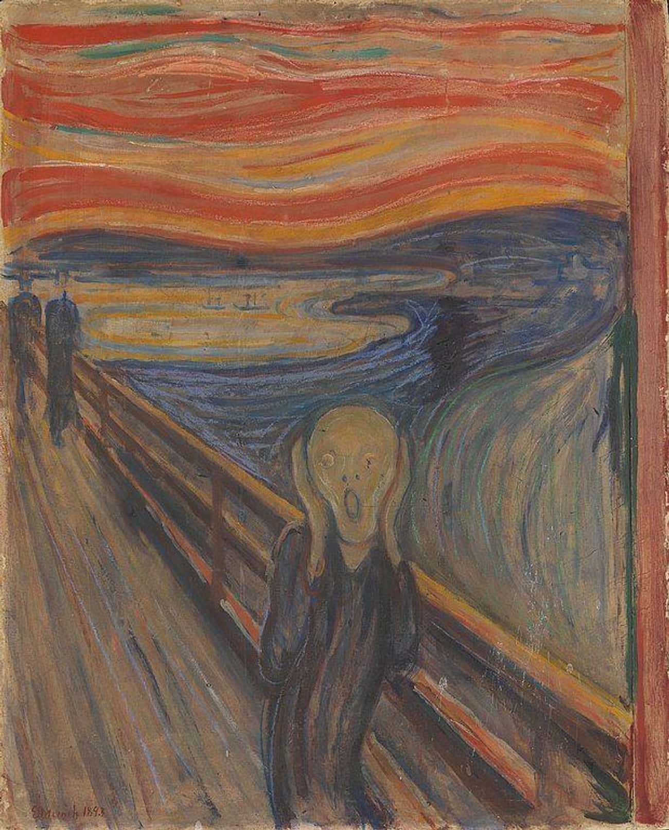 Edvard Munch's 'The Scream' Was Painted On Cardboard