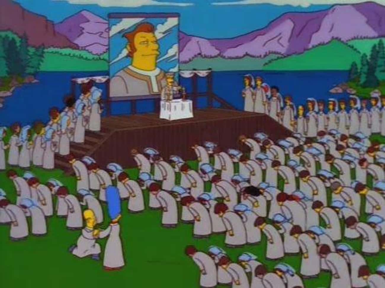 The Simpsons Pokes Fun At Scientology With Movementarianism