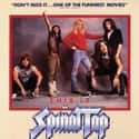 Billy Crystal, Fran Drescher, Anjelica Huston   This Is Spinal Tap is an American 1984 rock music mockumentary written, scored by, and starring Rob Reiner, Christopher Guest, Michael McKean and Harry Shearer.