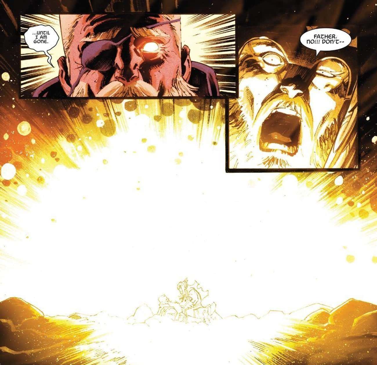 Thor Has Witnessed The Demise Of Odin On Multiple Occasions, Including At The Hand Of A Sentient Mjolnir