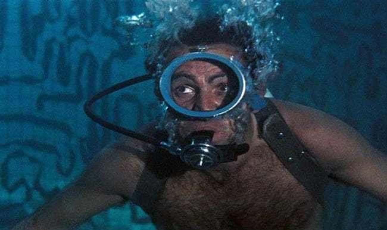 He Had To Make A Quick Escape When A Shark Got Free During The Filming Of ‘Thunderball’