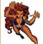 Tigra está en la lista (o clasificada) 77 en la lista Los mejores personajes femeninos de cómics