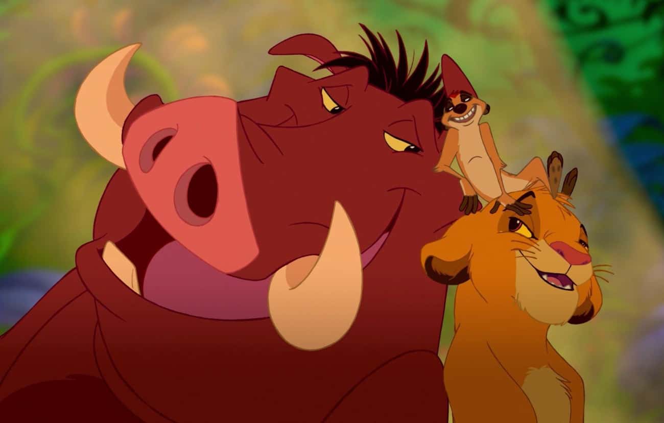 Timon And Pumbaa, 'The Lion King'