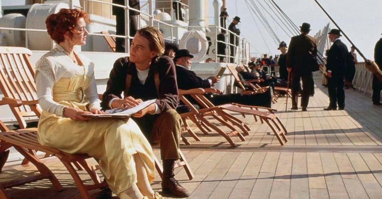 In ‘Titanic’ Jack Talks About Falling Into A Lake Not Made Until After The Titanic Sank
