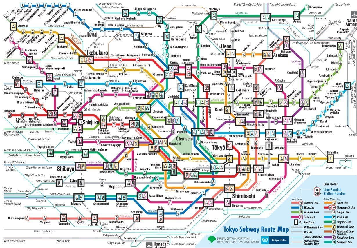 Random Public Transportation Maps From Around World