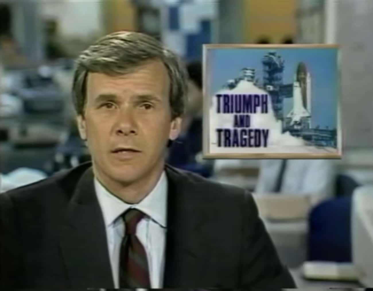 Tom Brokaw Said Covering The 'Challenger' Was A 'Hard, Hard Day'