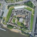 Tower of London on Random Google Earth Satellite Pics Of Exact Spots Where Historical Events Happened