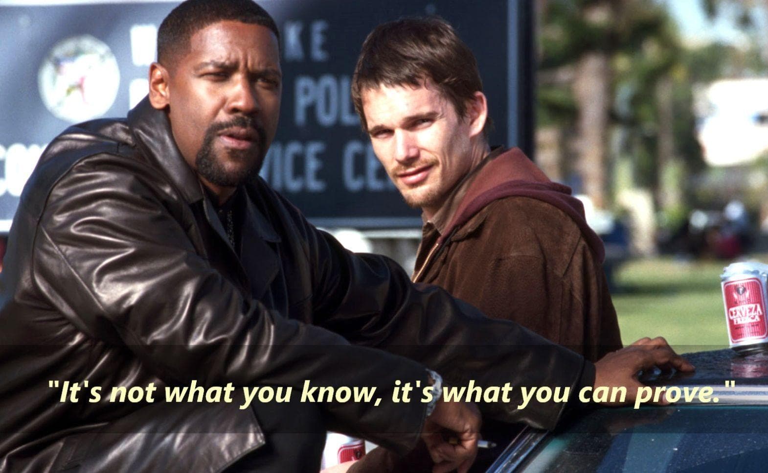 Alonzo Harris In 'Training Day': 'It's Not What You Know; It's What You Can Prove.'