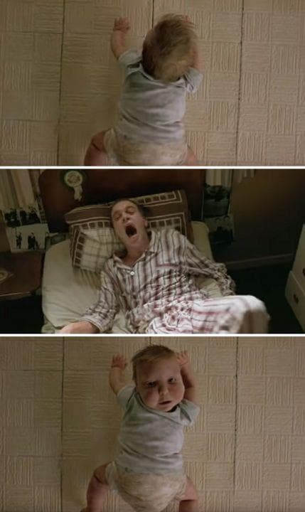 Trainspotting Baby Ceiling Scene | Shelly Lighting