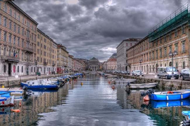 Trieste is listed (or ranked) 80 on the list The Most Beautiful Cities in the World
