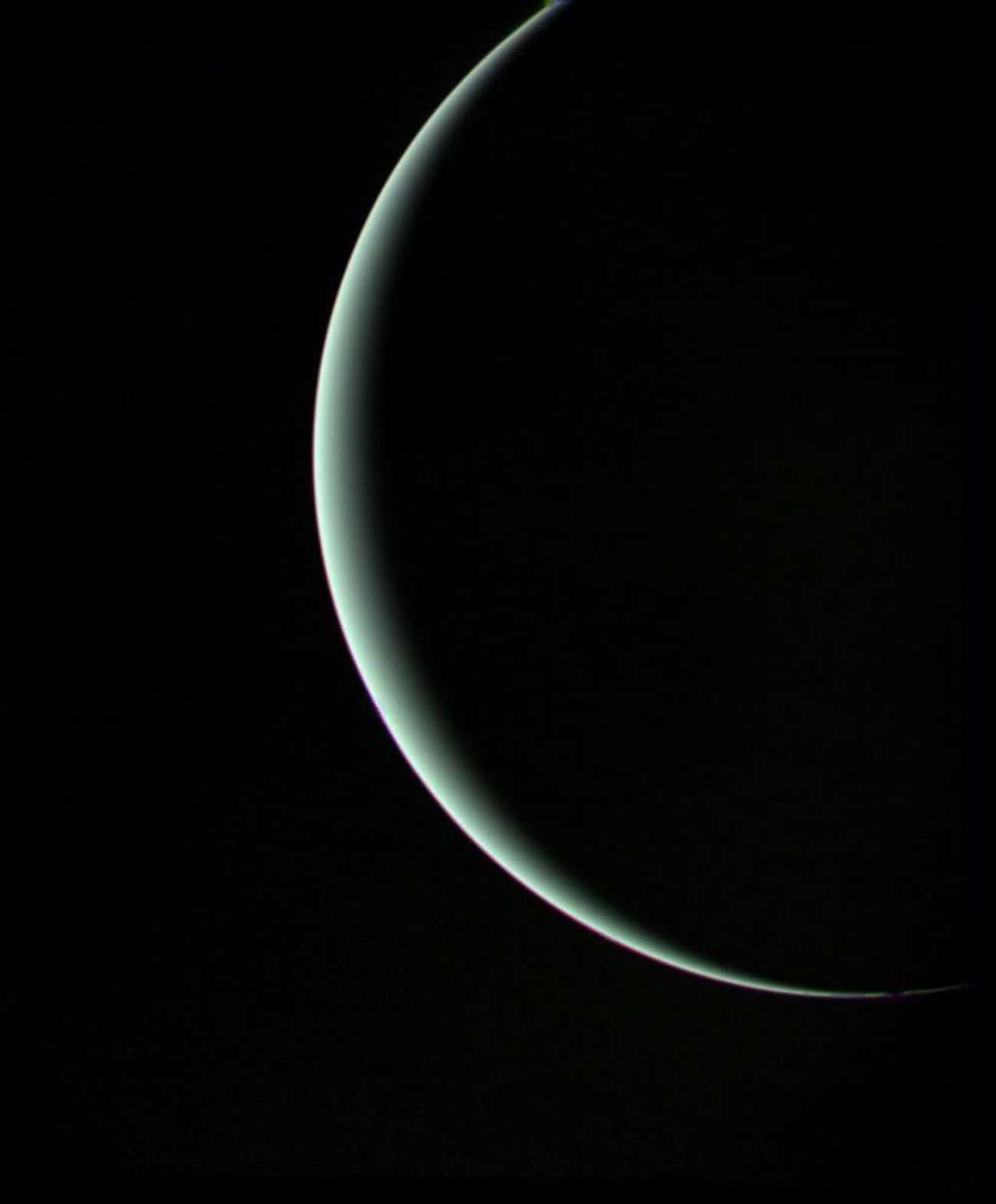 Uranus Rotates On Its Side - Possibly Because An Earth-Sized Rock Smashed Into It