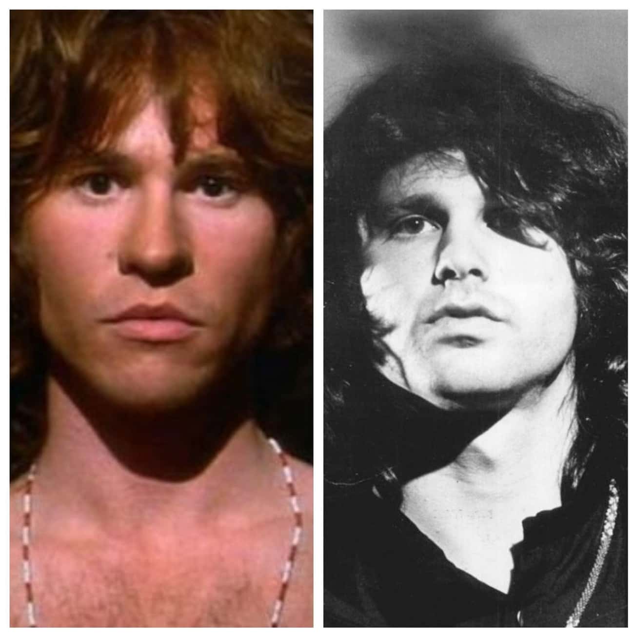 Val Kilmer Vs. Jim Morrison In &#34;The Doors&#34;