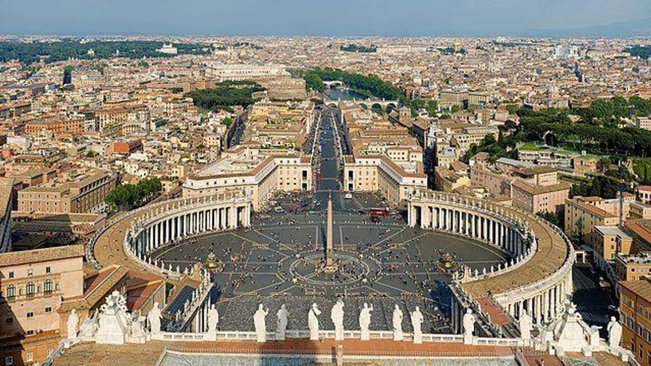 Covering 100 Acres Inside Rome, Vatican City Is The Smallest Country In The World