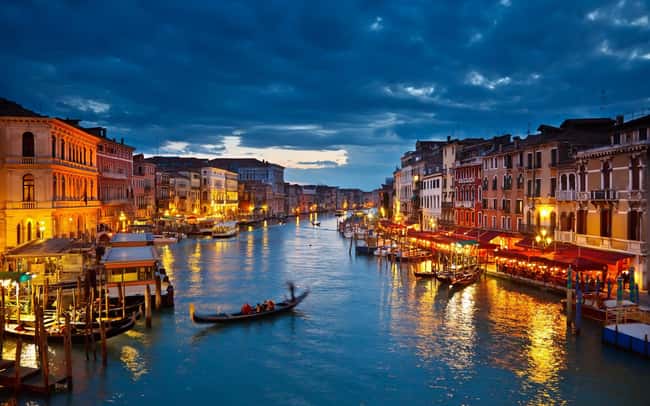 Venice is listed (or ranked) 14 on the list The Most Beautiful Cities in the World
