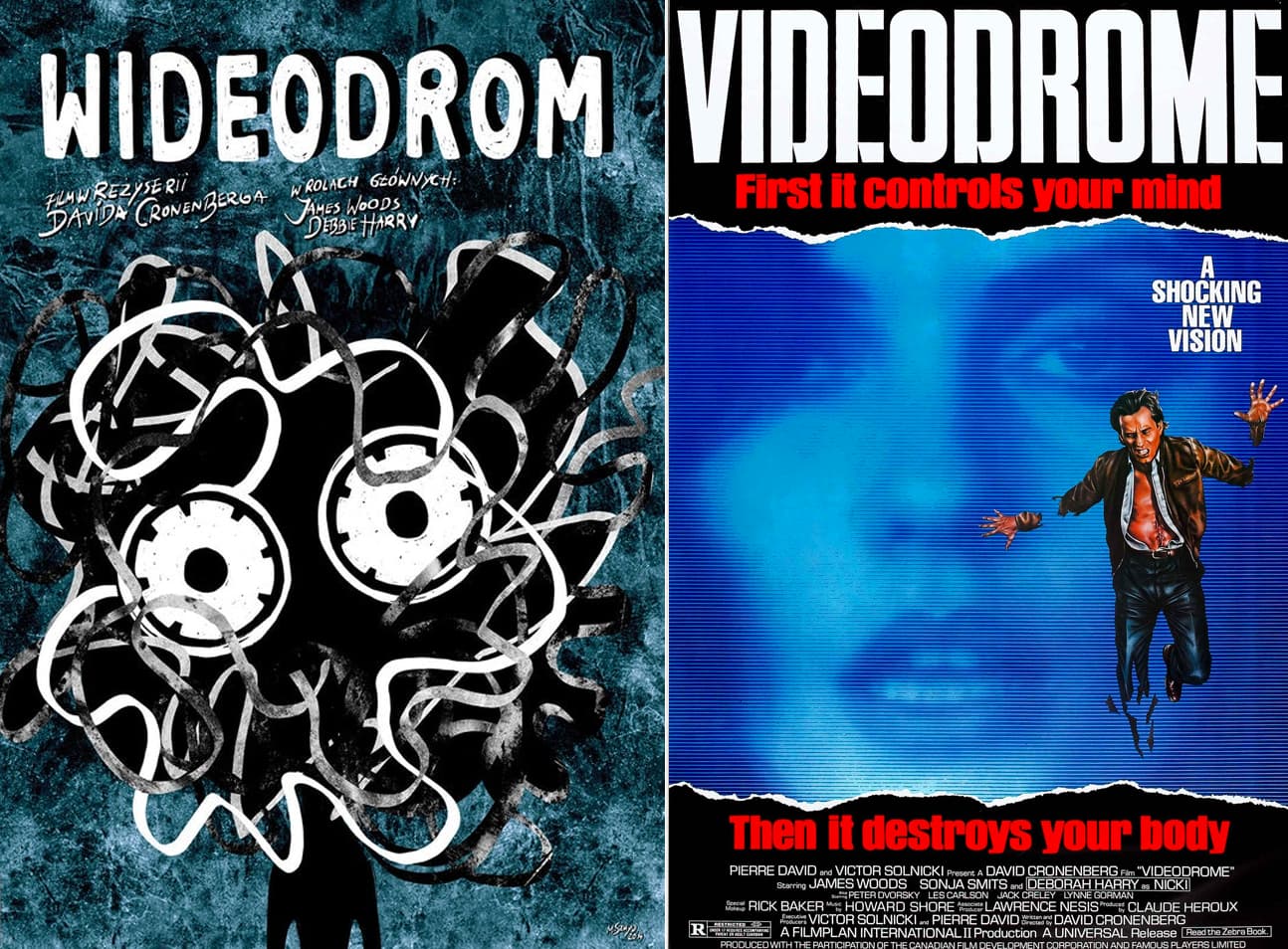 Polish Horror Movie Posters Vs. Their American Counterparts